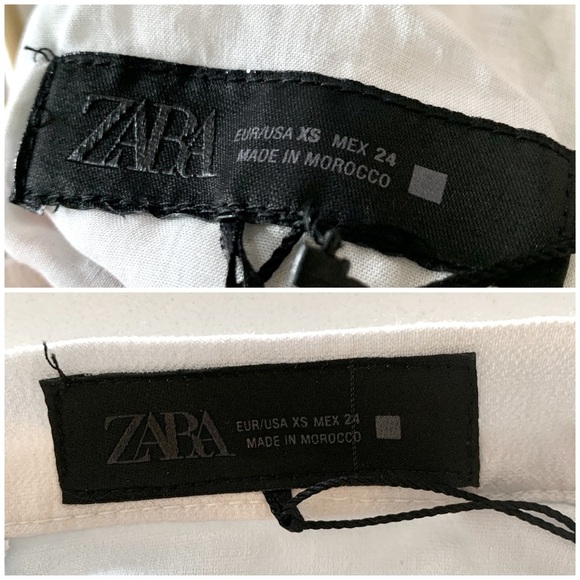 🌴 ZARA Printed Knot Top Midi Skirt Set Colorful Vibrant Art Scenery Print XS - Picture 13 of 16